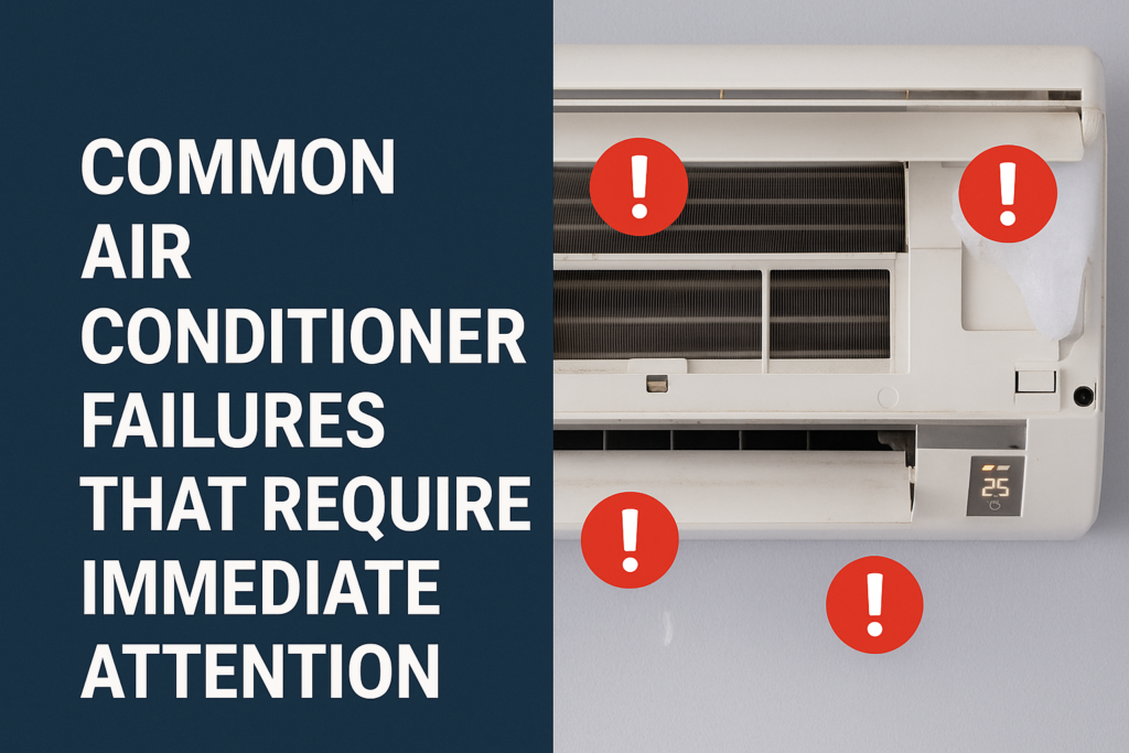 Common Air Conditioner Failures That Need Urgent Repair